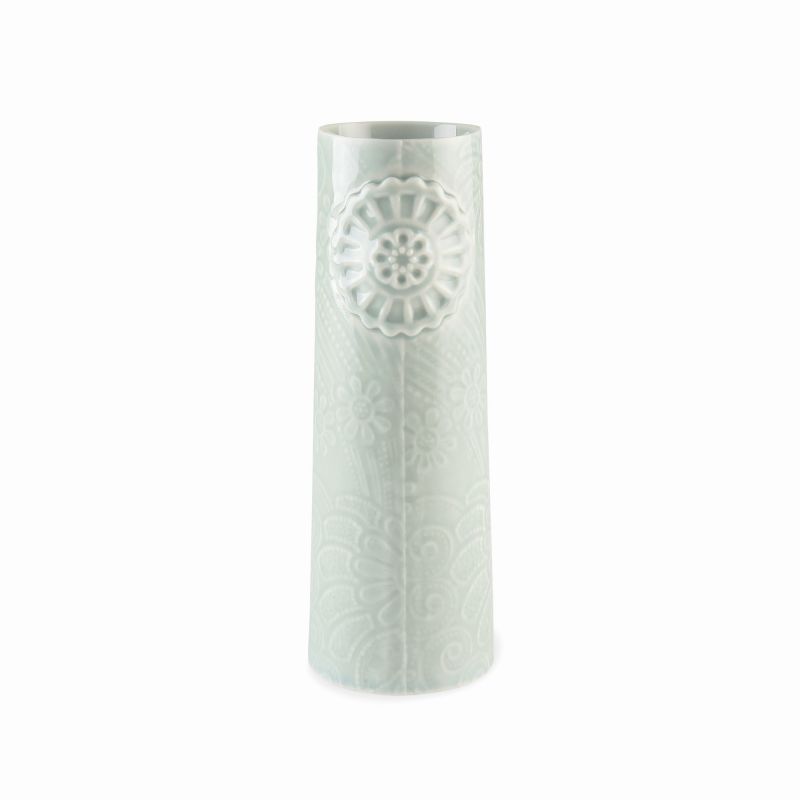 Pipanella Flower celadon Vase klein Dottir EINZELSTÜCK